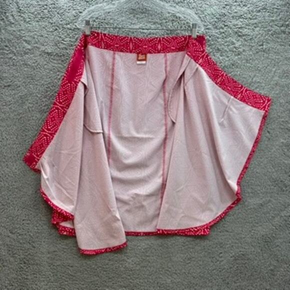 Rip Skirt Large Long Adjustable Skirt Dark Pink Pockets Beach Pool Vacatioon - Picture 5 of 8